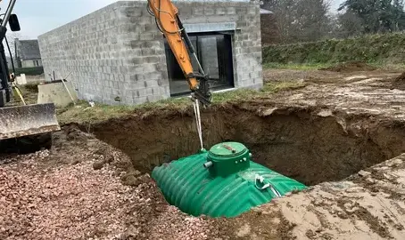 installation de fosse septique Trévérien-1